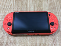 GD8343 Plz Read Item Condi PS Vita PCH-2000 NEON ORANGE SONY PSP Console Japan