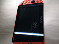 GD8343 Plz Read Item Condi PS Vita PCH-2000 NEON ORANGE SONY PSP Console Japan