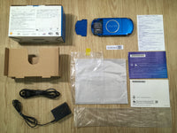 GD8344 PSP-3000 VIBRANT BLUE BOXED SONY PSP Console Japan