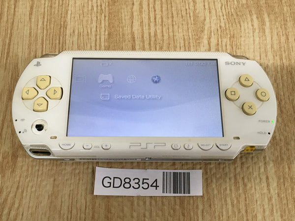 GD8354 Plz Read Item Condi PSP-1000 CERAMIC WHITE SONY PSP Console Japan