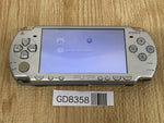 GD8358 Plz Read Item Condi PSP-2000 ICE Silver SONY PSP Console Japan