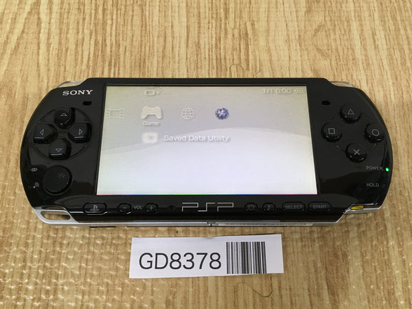 GD8378 Plz Read Item Condi PSP-3000 PIANO BLACK SONY PSP Console Japan