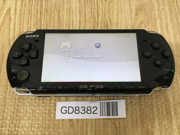 GD8382 Plz Read Item Condi PSP-3000 PIANO BLACK SONY PSP Console Japan
