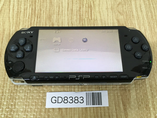 GD8383 Plz Read Item Condi PSP-3000 PIANO BLACK SONY PSP Console Japan