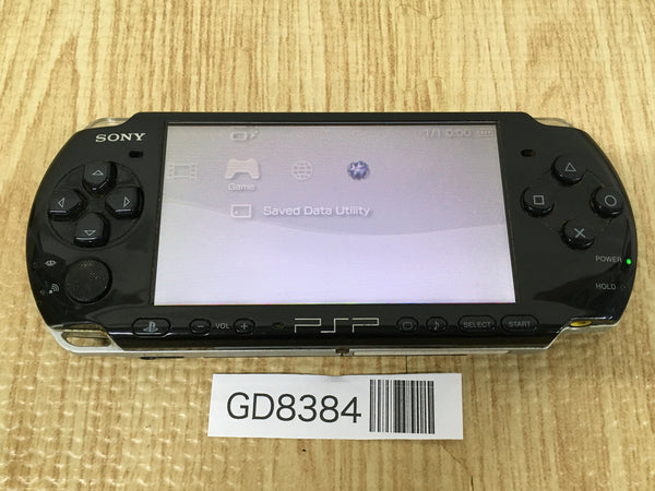 GD8384 Plz Read Item Condi PSP-3000 PIANO BLACK SONY PSP Console Japan