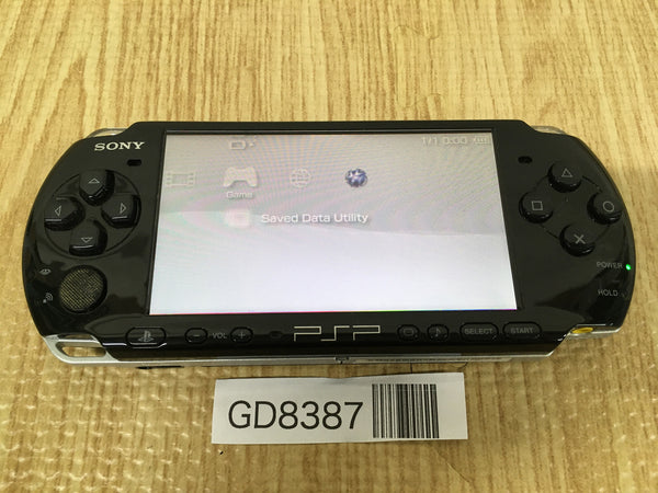 GD8387 Plz Read Item Condi PSP-3000 PIANO BLACK SONY PSP Console Japan
