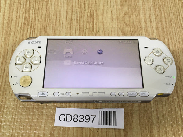 GD8397 Plz Read Item Condi PSP-3000 PEARL WHITE SONY PSP Console Japan