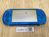 GD8416 Plz Read Item Condi PSP-3000 VIBRANT BLUE SONY PSP Console Japan