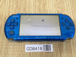 GD8418 Plz Read Item Condi PSP-3000 VIBRANT BLUE SONY PSP Console Japan