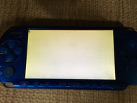GD8420 Plz Read Item Condi PSP-3000 VIBRANT BLUE SONY PSP Console Japan