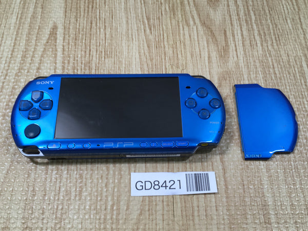 GD8421 Not Working PSP-3000 VIBRANT BLUE SONY PSP Console Japan
