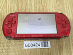 GD8424 Plz Read Item Condi PSP-3000 RADIANT RED SONY PSP Console Japan