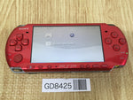 GD8425 Plz Read Item Condi PSP-3000 RADIANT RED SONY PSP Console Japan