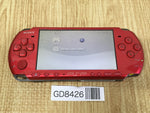 GD8426 Plz Read Item Condi PSP-3000 RADIANT RED SONY PSP Console Japan