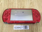 GD8427 Plz Read Item Condi PSP-3000 RADIANT RED SONY PSP Console Japan