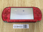 GD8430 Plz Read Item Condi PSP-3000 RADIANT RED SONY PSP Console Japan