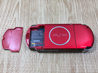 GD8430 Plz Read Item Condi PSP-3000 RADIANT RED SONY PSP Console Japan