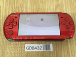 GD8432 Plz Read Item Condi PSP-3000 RADIANT RED SONY PSP Console Japan