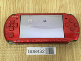 GD8432 Plz Read Item Condi PSP-3000 RADIANT RED SONY PSP Console Japan