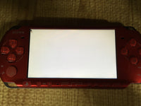 GD8432 Plz Read Item Condi PSP-3000 RADIANT RED SONY PSP Console Japan
