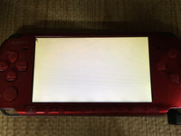 GD8433 Plz Read Item Condi PSP-3000 RADIANT RED SONY PSP Console Japan