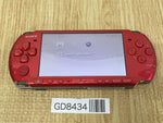 GD8434 Plz Read Item Condi PSP-3000 RADIANT RED SONY PSP Console Japan