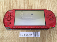 GD8435 Plz Read Item Condi PSP-3000 RADIANT RED SONY PSP Console Japan