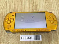 GD8442 Plz Read Item Condi PSP-3000 BRIGHT YELLOW SONY PSP Console Japan