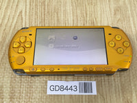 GD8443 Plz Read Item Condi PSP-3000 BRIGHT YELLOW SONY PSP Console Japan