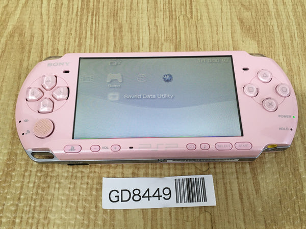 GD8449 Plz Read Item Condi PSP-3000 BLOSSOM PINK SONY PSP Console Japan