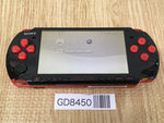 GD8450 Plz Read Item Condi PSP-3000 BLACK & RED SONY PSP Console Japan