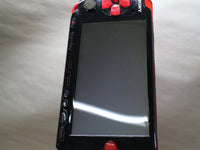GD8452 Plz Read Item Condi PSP-3000 BLACK & RED SONY PSP Console Japan