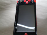 GD8452 Plz Read Item Condi PSP-3000 BLACK & RED SONY PSP Console Japan