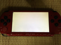 GD8453 Plz Read Item Condi PSP-3000 RED & BLACK SONY PSP Console Japan