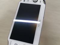 GD8455 Plz Read Item Condi PS Vita PCH-1000 CRYSTAL WHITE SONY PSP Console Japan