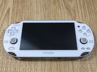 GD8455 Plz Read Item Condi PS Vita PCH-1000 CRYSTAL WHITE SONY PSP Console Japan