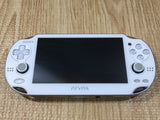 GD8455 Plz Read Item Condi PS Vita PCH-1000 CRYSTAL WHITE SONY PSP Console Japan