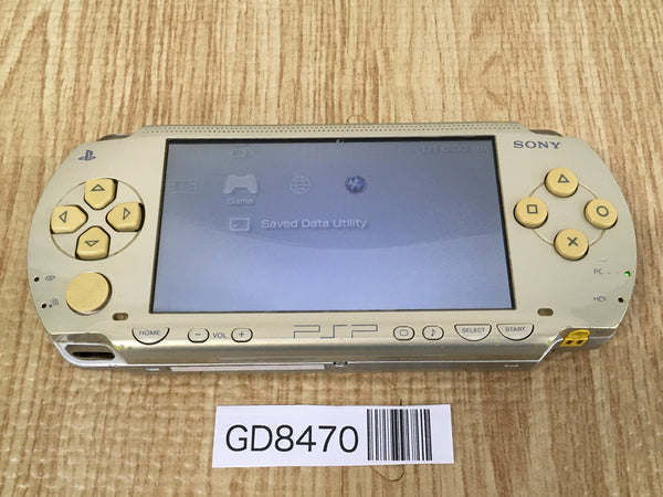 GD8470 Plz Read Item Condi PSP-1000 CHAMPAGNE GOLD SONY PSP Console Japan