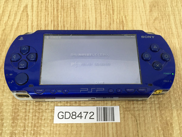 GD8472 Plz Read Item Condi PSP-1000 METALLIC BLUE SONY PSP Console Japan