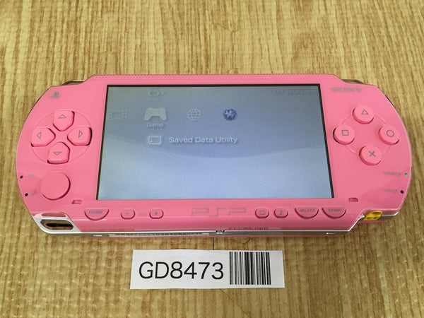 GD8473 Plz Read Item Condi PSP-1000 Metallic Pink SONY PSP Console Japan