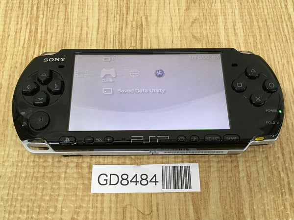 GD8484 Plz Read Item Condi PSP-3000 PIANO BLACK SONY PSP Console Japan