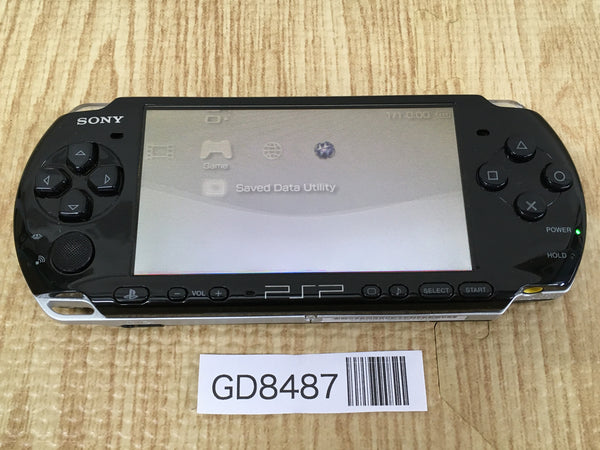 GD8487 Plz Read Item Condi PSP-3000 PIANO BLACK SONY PSP Console Japan