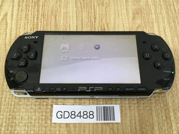 GD8488 Plz Read Item Condi PSP-3000 PIANO BLACK SONY PSP Console Japan