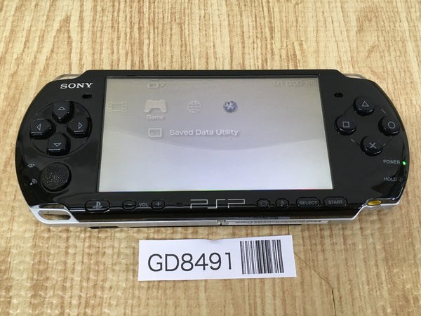 GD8491 Plz Read Item Condi PSP-3000 PIANO BLACK SONY PSP Console Japan