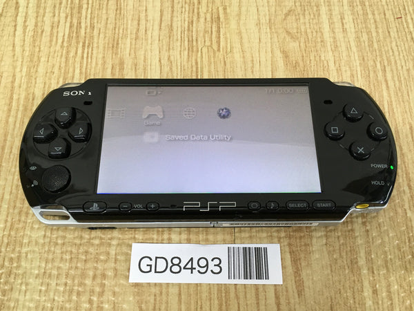 GD8493 Plz Read Item Condi PSP-3000 PIANO BLACK SONY PSP Console Japan