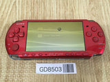 GD8503 Plz Read Item Condi PSP-3000 RADIANT RED SONY PSP Console Japan