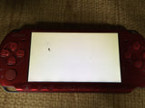 GD8504 Plz Read Item Condi PSP-3000 RADIANT RED SONY PSP Console Japan