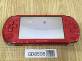 GD8506 Plz Read Item Condi PSP-3000 RADIANT RED SONY PSP Console Japan