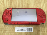 GD8507 Plz Read Item Condi PSP-3000 RADIANT RED SONY PSP Console Japan