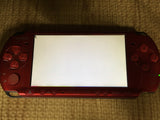 GD8507 Plz Read Item Condi PSP-3000 RADIANT RED SONY PSP Console Japan